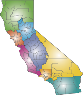 Division map