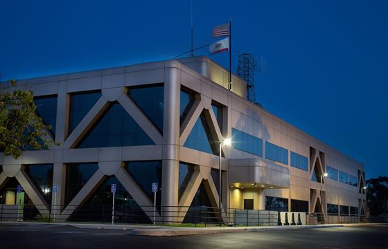 Exterior photo of the Border Communication Center