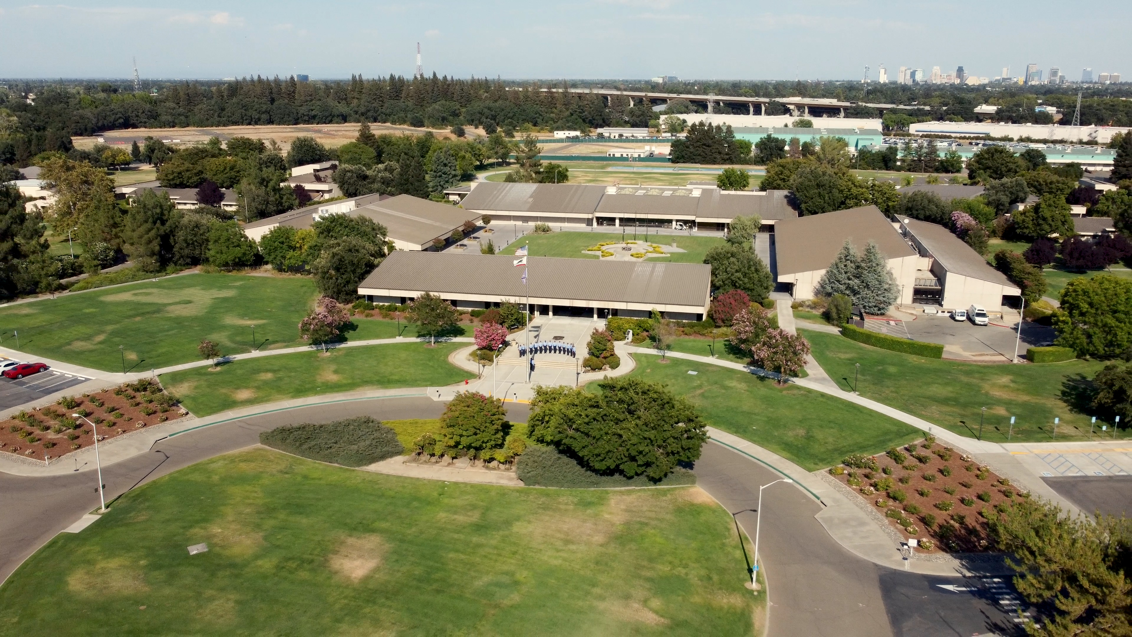 CHP Academy Aerial