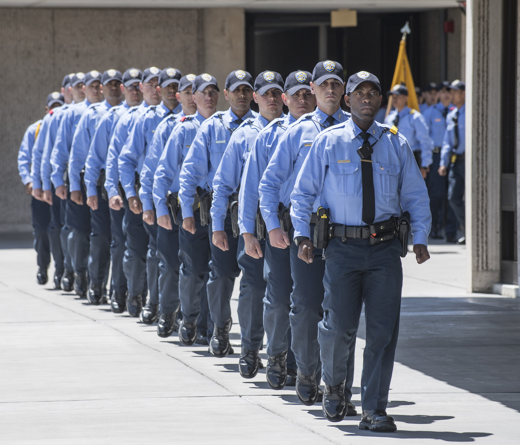 CHP Cadets Marching