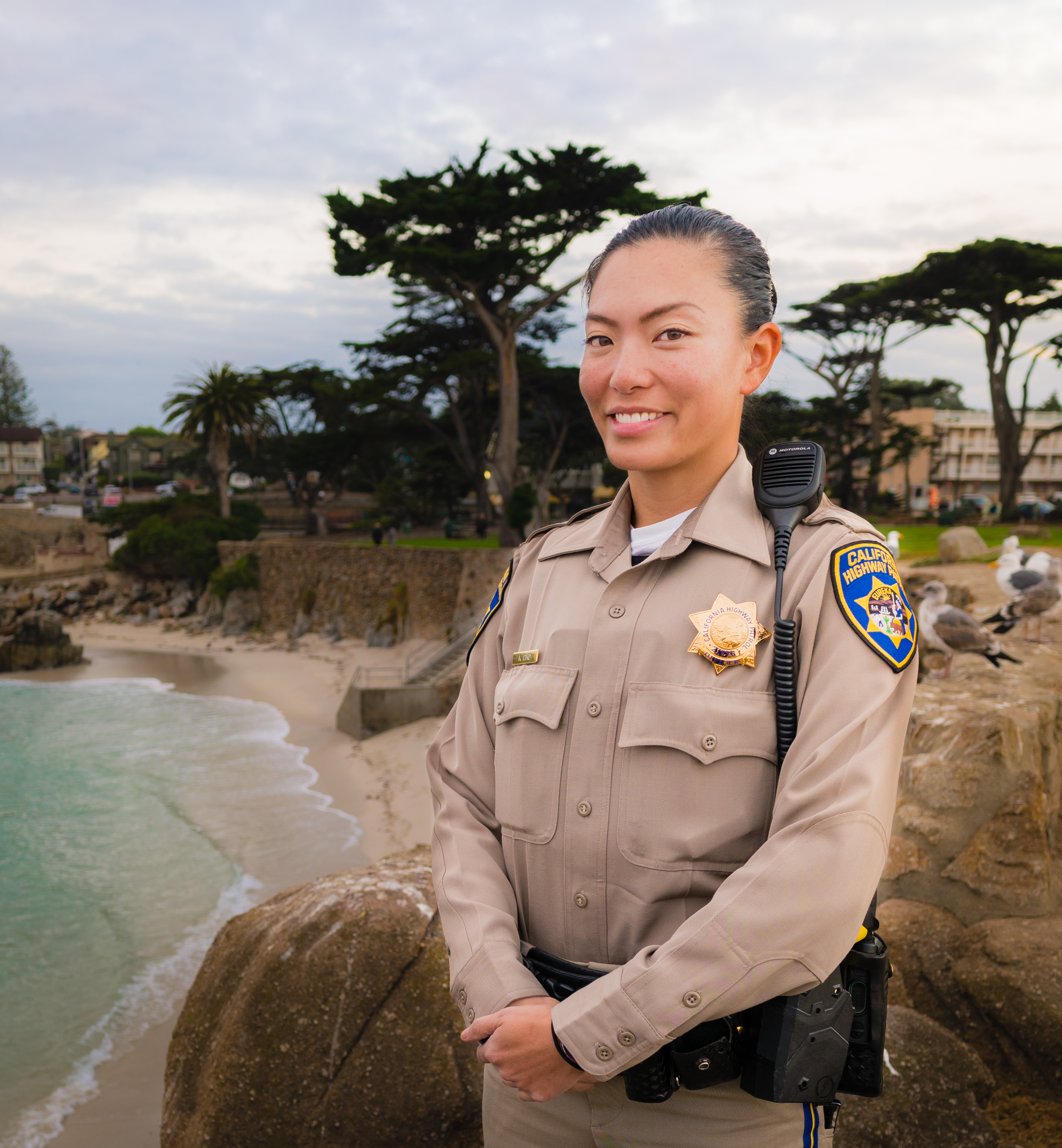 Female CHP Officer