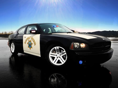 Photo of a CHP Dodge Charger