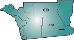 Border Division map