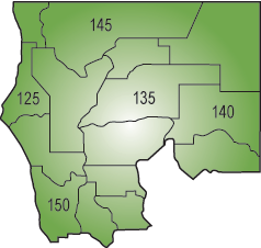 Northern Division map