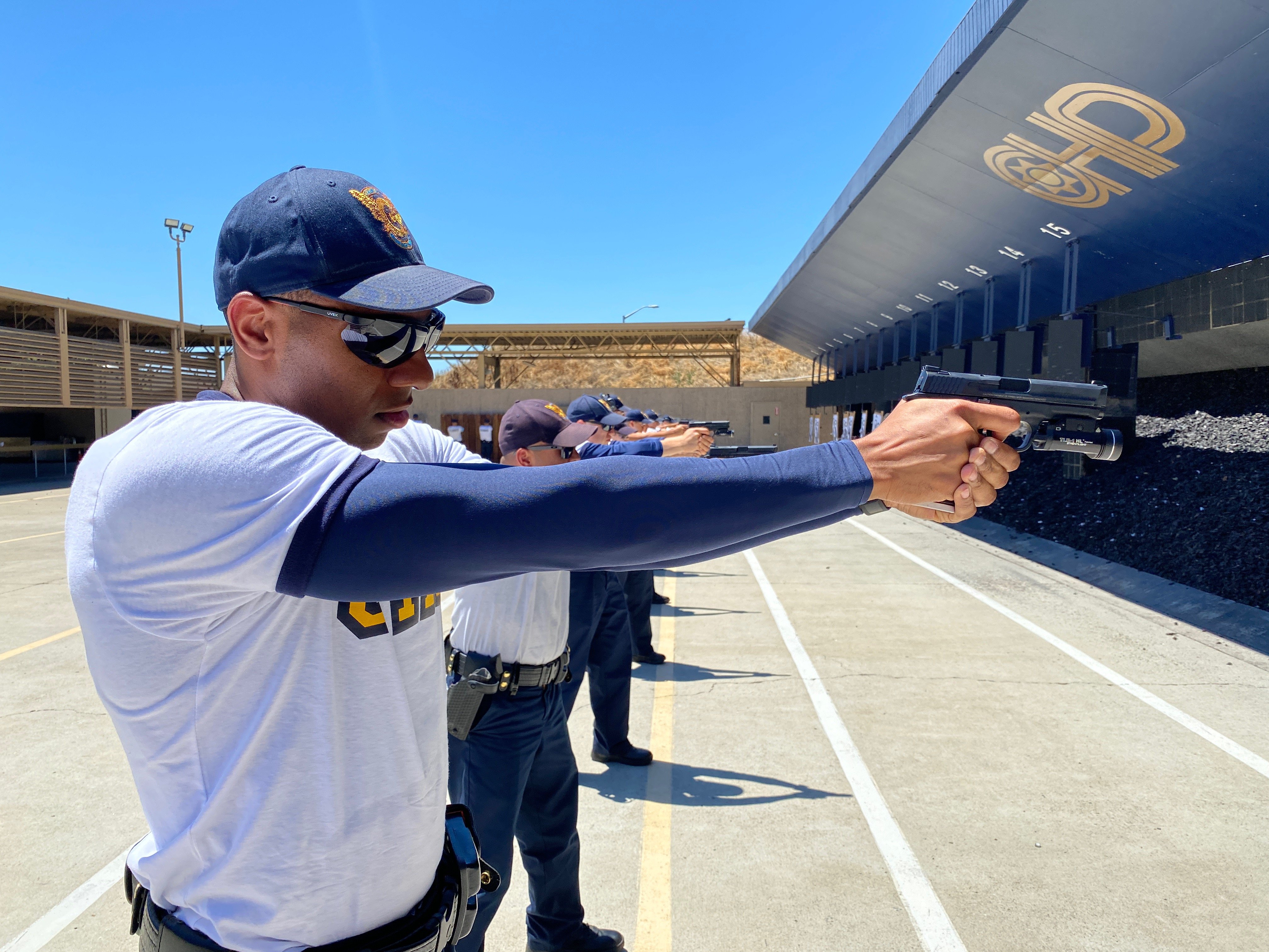 cadets at range