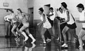 women running