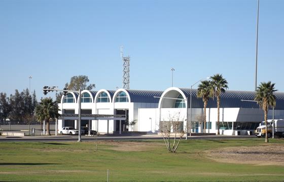 Exterior Photo of Calexico Commercial Vehicle Enforcement Facility